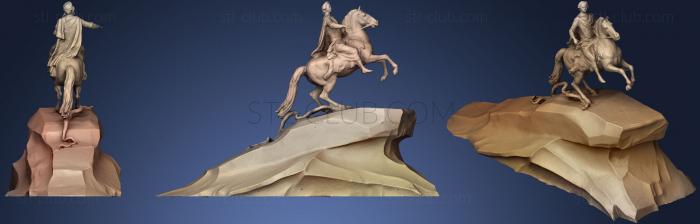 3D model The Bronze Horseman (STL)